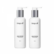 [JW생활건강중외제약] 링셀 수분 단백질 보습 클렌징밀크 로션 200ml X 2개, 단품
