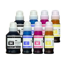 캐논 호환 보충형 잉크, 검정+파랑+빨강+노랑, 2세트