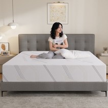 숨폼 고밀도 메모리폼 매트리스 20 두께 편한 수면+커버 탈부착 천연 항균 토퍼 (110x200cm)