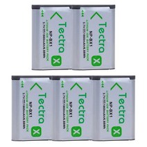 소니배터리 3pcs 1860mah npbx1 np-bx1 배터리 소니 hx300 hx400 hx50 hx60 gwp88 as15 wx350 dsc rx1 rx100 m3 호환, 배터리 5개