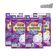 군기저귀 슈퍼빅 어린이 기저귀 밴드형 28P x 4팩