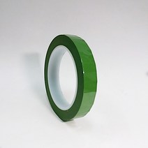 덕성 녹색 실리콘테이프 폭 10mm - 300mm 선택가능 고온 마스킹 내열, 폭200mm, 1개