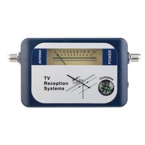 위성 파인더 dvb-t 지상파 tv 안테나 신호 강도 측정기 포인터 tv 수신 시스템 위성 로케이터, 금