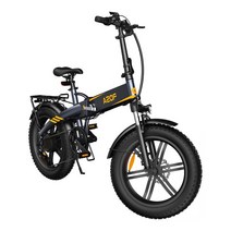 하이브리드 ADO A20F XE MTB e 자전거 전기 팻 타이어 하이브리드 도시 접이식 산악 e바이크 로드 500W, 03 Black