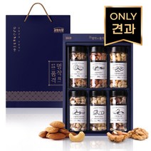 [하루견과] ONLY견과∼명작의품격6구4호세트 용기형6종 부모님선물 명절선물, 1.명작의품격6구4호