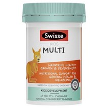 [호주직송] 스위스 키드 멀티비타민 Swisse Kids Multi 60 Tablets, 1개
