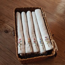 자수 소창 행주, 대