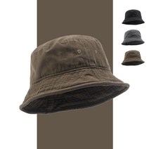 센스베이직 무지 코튼 버킷햇