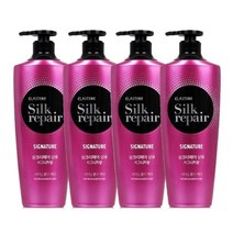 머릿결좋아지는샴푸실크리페어 샤이닝골드 샴푸 550ml 4개