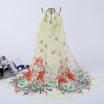 새로운 패션 여름 Desigual 꽃 부드러운 쉬폰 풀라 우드 스카프 Pareo 비치 담요 수건 귀여운 롱 스카프 Accessroise -