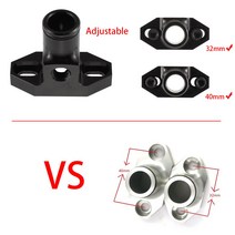 배기튜닝 배기음 튜닝 소리박32mm 40mm 공기 흡입 매니 폴드 (가스켓 포함) 66/80cc 가스 전동 자전거 CNC