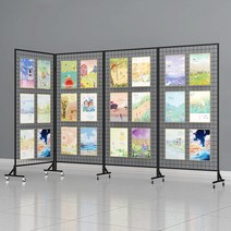 코엑스 벡스코 엑스포 박람회 작품전시대 작품 진열대, 폭 1m x 높이 1.78m [6개 연결]