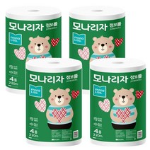 모나리자 점보롤 220m 16롤 1박스, 4개입, 4개