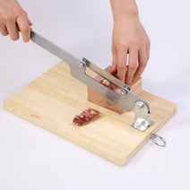 가래떡 써는 기계 자르는 칼 다용도 떡국 설날 고기, 투명 60도 이상 8.5cm 100mm