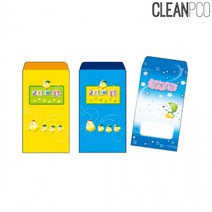 h01 가꿈 원교육용품 칼라회비봉투(50장1봉), 색상_꿈동이(NO.354)