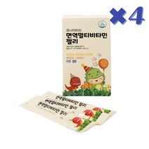 아연 셀렌 함유 면역 멀티 비타민 젤리, 4박스
