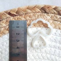 조각도구 초경량 도자기공예 부드러운 도자기 폴리머 클레이 커터 DIY INS 프랑스 귀걸이 U 패턴 커팅 다이 쥬얼리 펜던트 금형 제작, 13