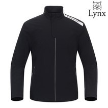 링스골프 링스 남성 어깨포인트 집업자켓 L11A1JP206_BK