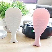 일본마나 피쉬 잘 피쉬밥주걱 퍼져요 일본 물고기주걱 오리지날 밥주걱 마나, 1개, 핑크