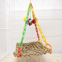 03795 등나무공 체인 사각해먹 그네.리프