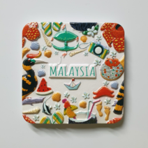 오악사카 냉장고자석 여행 세계 컬렉션 마그넷 유럽 마그네틱 기념품 인테리어 선물 수집 장식품 동남아 아메리카, 나22. 말레이시아