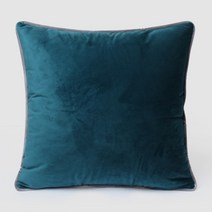 벨벳 쇼파 쿠션 소파 쿠션커버 무지 45 사각 예쁜 패브릭 거실 쿠션 스타일K, 피코크 커버