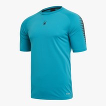 [스파이더 공식 아울렛] 러닝 프로웹 슬리브 프린트 티셔츠 SPGFCNRS231MVBL