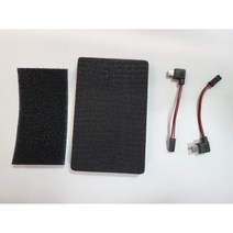 멀티팩토리 자석충전패드 찍판 딱판 아크릴충전패드 C타입 5타입 아이폰타입 선택가능, 찍판+찍판잭5타입(잭2개)