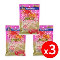 [바보사랑]캐티맨 도미맛살 25G X 3개 고양이간식, 1개