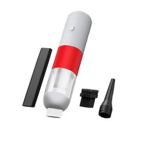 침구청소기 매트리스 침대 이불 청소기 새로운 youpin 2 in 1, 화이트 레드