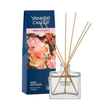 [캔들시티/정품] 양키캔들 리드디퓨저/대(88.7ml)-프레쉬컷로즈, 블랙체리