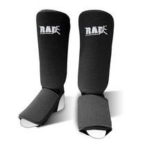 RAD 정강이 보호대 MMA 탄성 천 발등 패딩 가드 보호 킥복싱 레드 (쌍) 스몰RAD The Ultimate Strength, Small