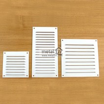 AL 쇠부리그릴 백색 환기구 환풍기 다목적 화장실 천장 가구 주방 공기창 통풍구, 1)백색/소/100X100/81504