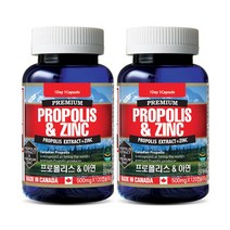 통라이프 프로폴리스&아연-4개월(구강 향균 항산화 면역성분)-2병, 120정, 2개