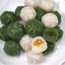 (나눔) 2색꿀떡 1kg 쫄깃쫄깃 말랑말랑 굳지않는떡, 1개