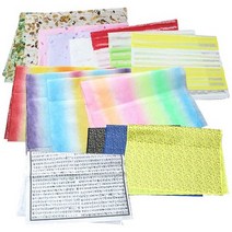 예한 [한지공예 수제한지 모음] 한지(순지), 색운용지 $FSQ_12.연두, 1장