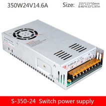 파워서플라이 변압기 S-350-24 DC 모니터링 보안 350W 24V15A 발 전원 고전력 산업용 공급 장치, 04 24V_02 220V