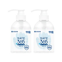 유한양행 [본사직영] 해피홈 SAFE365 겔타입 손소독제 500mL, 2개