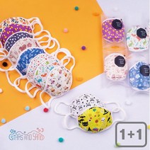 별과모래 [별과모래] 봄가을용 마스크 1+1 /키즈용/고급선물포장, 큐티블룸(키즈용)/스윗스타(키즈용)