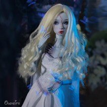 양가죽 램스킨펠트EleniBJD 실리콘 몬스터 하이 돌 14 Bebe Reborn 인형 애니메이션 완구 용 깜짝 선물, [02] Fantasy WS, [01] No Face up