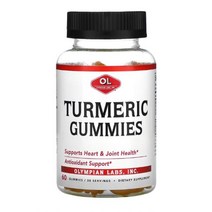 Olympian Labs Turmeric 쿠르쿠마 60 구미 Sodium 소디엄 Black Pepper citric acid 시트르산 ginger 생강