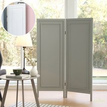 milovhi 접이식 낮은 파티션 2단 원룸 공간분리 이동식 우드 파티션 가벽 만들기, 화이트