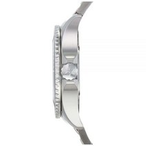 해밀턴 카키 네이비 스쿠버 스위스 쿼츠 시계 37mm 케이스 블랙 다이얼 실버 스테인리스 스틸 팔찌 (모델: H82201131) 블랙. 쿼츠 시계