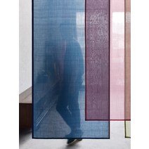 모시커튼 모시천 가리개 조각보 여름 파티션 컬러 큰, 베이지80x120cm