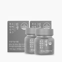 [인생] 인생루테인&오메가3 30캡슐 (15일분), 단품, 단품