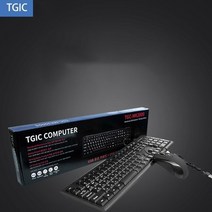 키보드 마우스 세트 TGIC(TGC-M000)USB 저가형 유선, 본상품선택, 본상품선택, 본상품선택