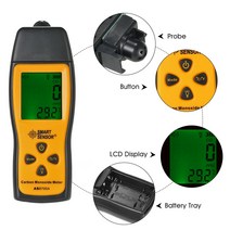 안전 가스 누출 감지기 스마트 센서 휴대용 일산화탄소 측정기 CO 가스 테스터 모니터 감지기 게이지 LCD, 한개옵션0, 한개옵션0