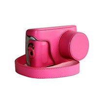 리미트 NX 미니 9mm~27mm 줌렌즈용 가죽케이스 mini 케이스, 핫핑크