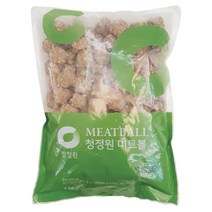 청정원 미트볼 1kg 1봉지