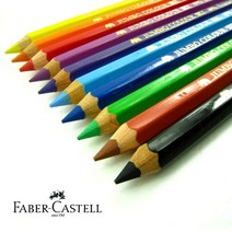 Faber-Castell Jumbo Colour 파버카스텔 점보색연필 낱개, 07(Lemon)